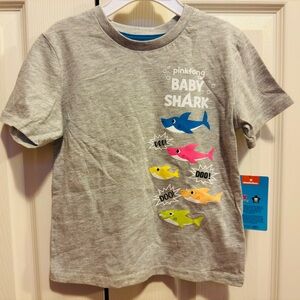 Brand new Baby Shark T-Shirt kids size 4T